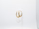 1.1g 1in,  Twisted Contemporary Earrings