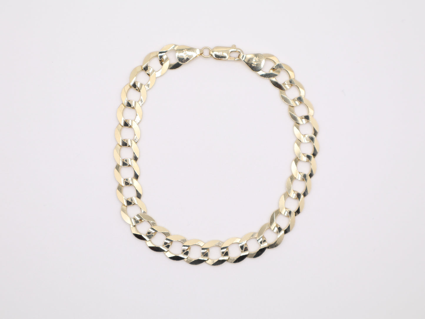 8.25" 8mm Curb-Link Bracelet