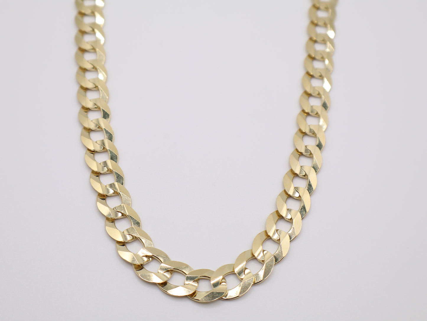 76.5g, 25.75in, 11.01mm Curb-Cuban Chain