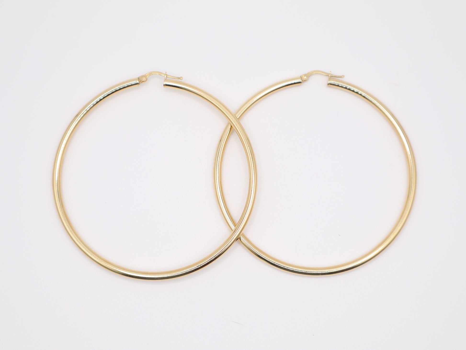 2.5" 2.98mm Hoop Earings