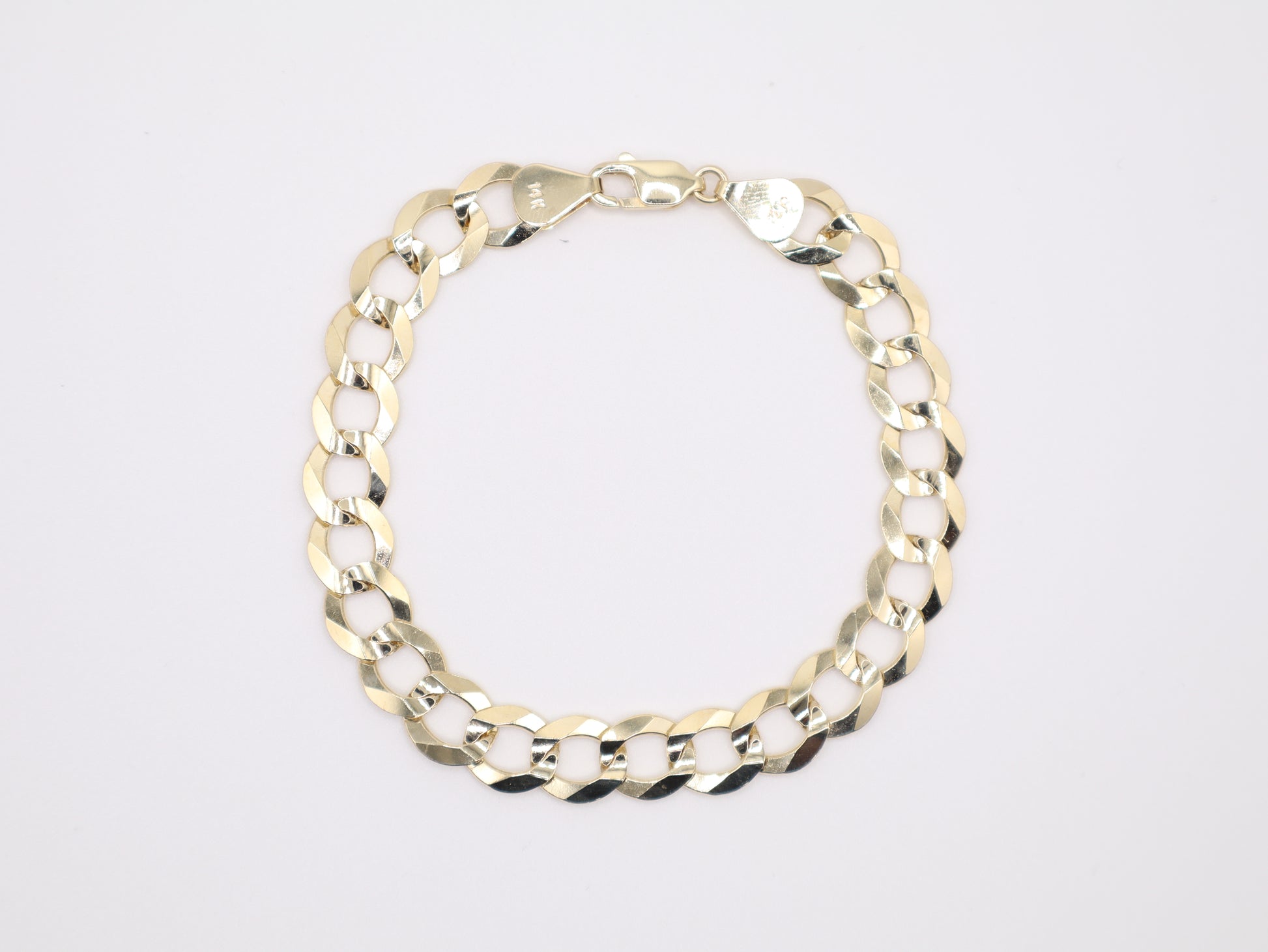 8" 9.5mm Curb Link Barcelet