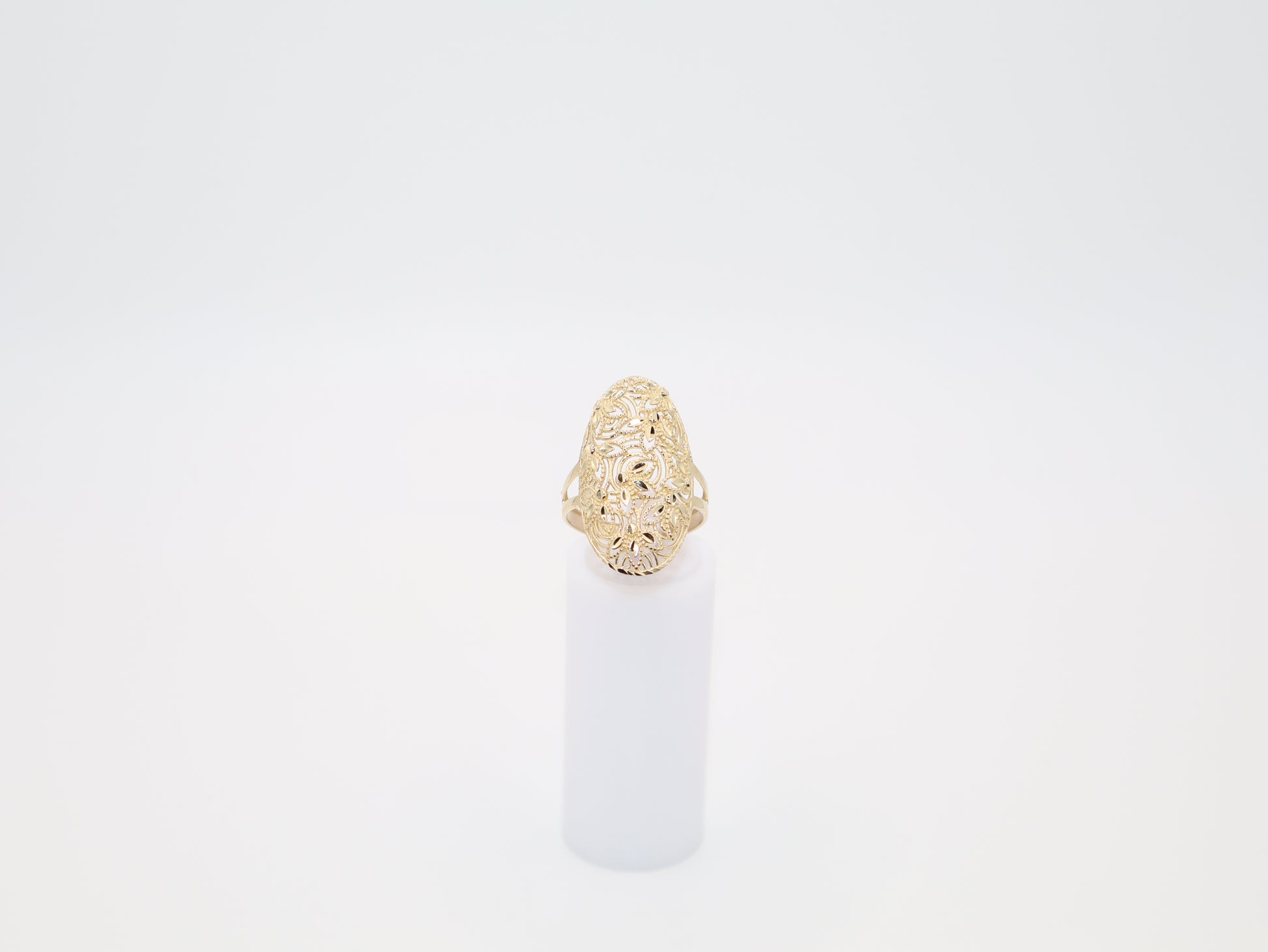 3g Size 7.25, 2.8mm Contemporary Ring