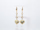 3.9g 1.875in, Heart Earrings