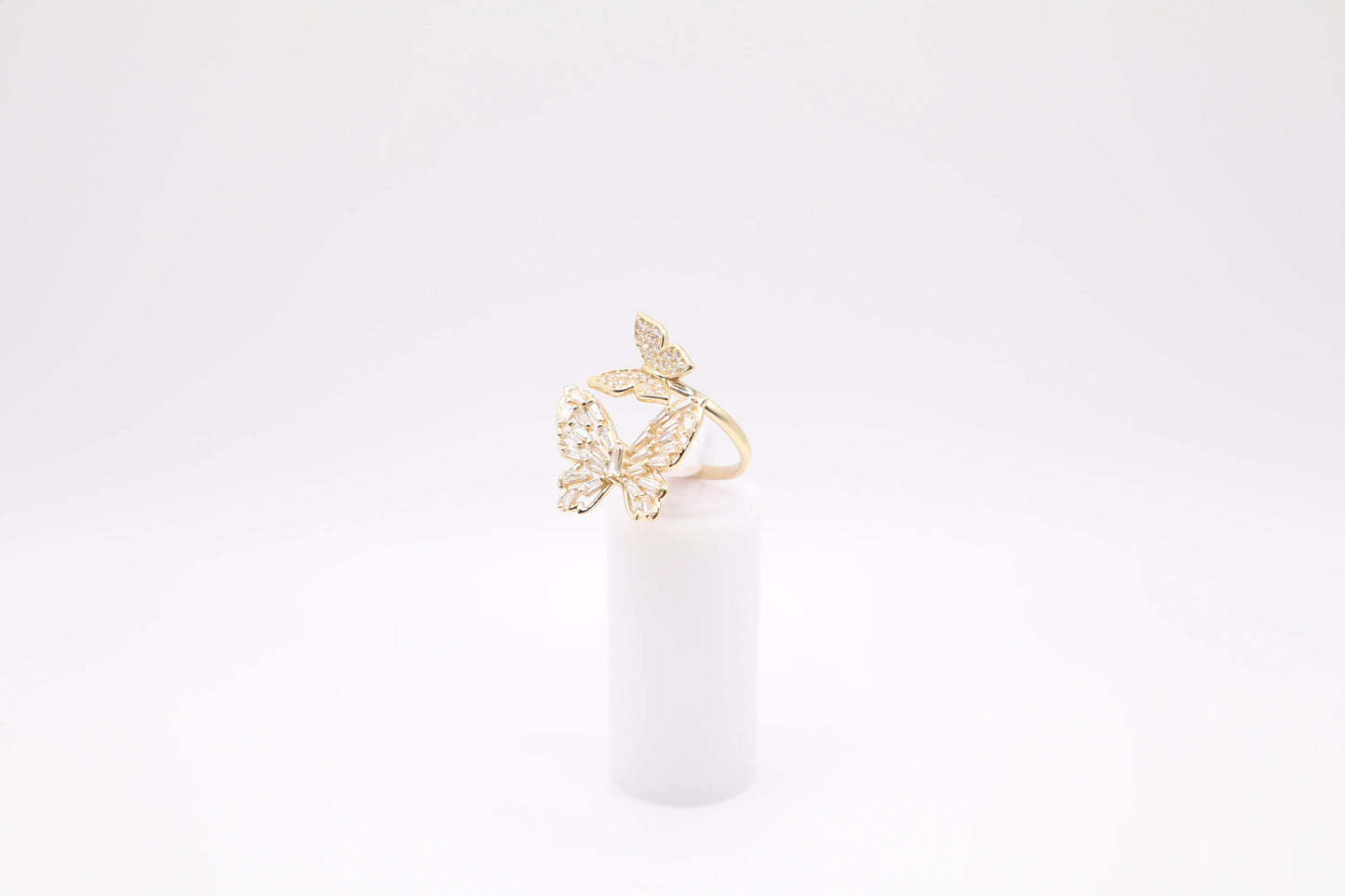 Size 7, 2mm Multi-Butterfly Ring