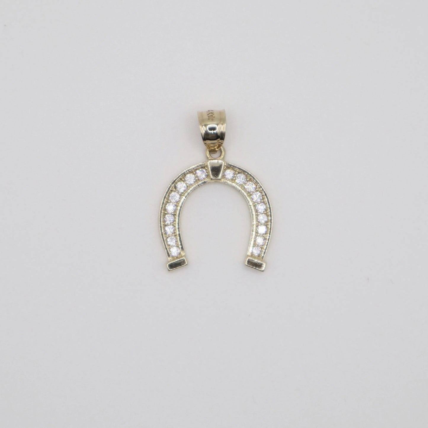 Studed Horseshoe Charm