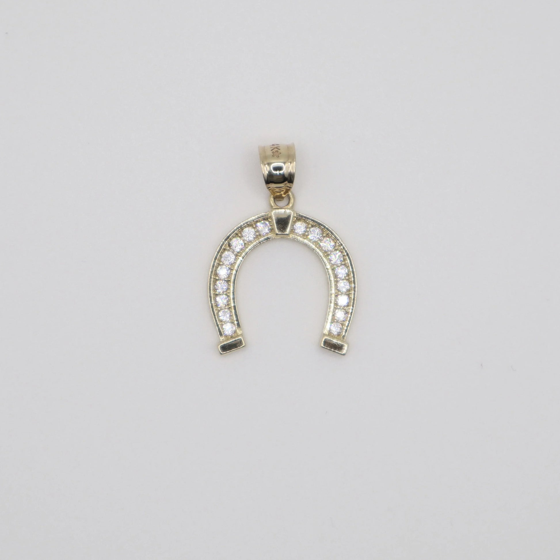 Studed Horseshoe Charm