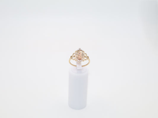 2.3g Size 8.25, 1.25mm Virgin Mary Ring