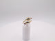 5.7g Size 8, 2.06mm Tri-Color Double Turtle Ring