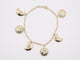 7" 1mm Sun & Moon Bracelet