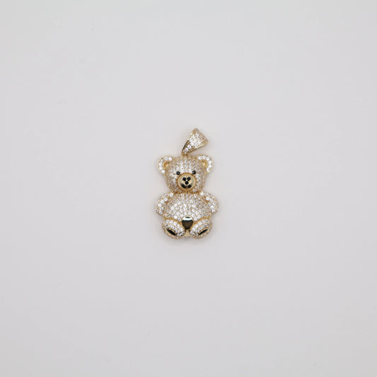 Gold Teddy Bear Charm