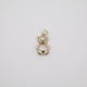 Gold Teddy Bear Charm