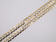 24" 12.14mm Diamond Cut Cuban Necklace