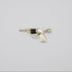 Revolver with Black Stone Charm