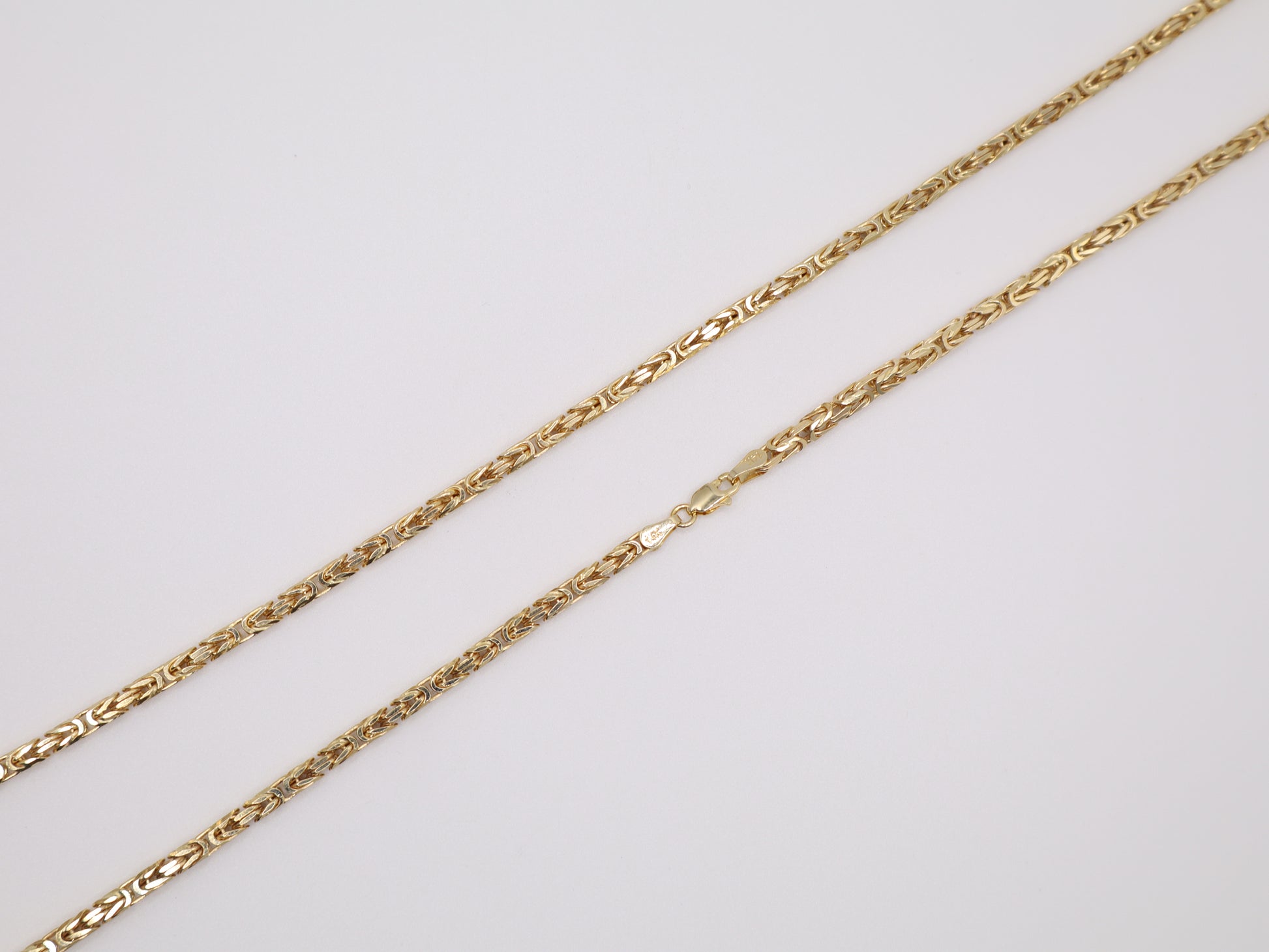 37.7g, 28in, 3mm Byzantine Chain