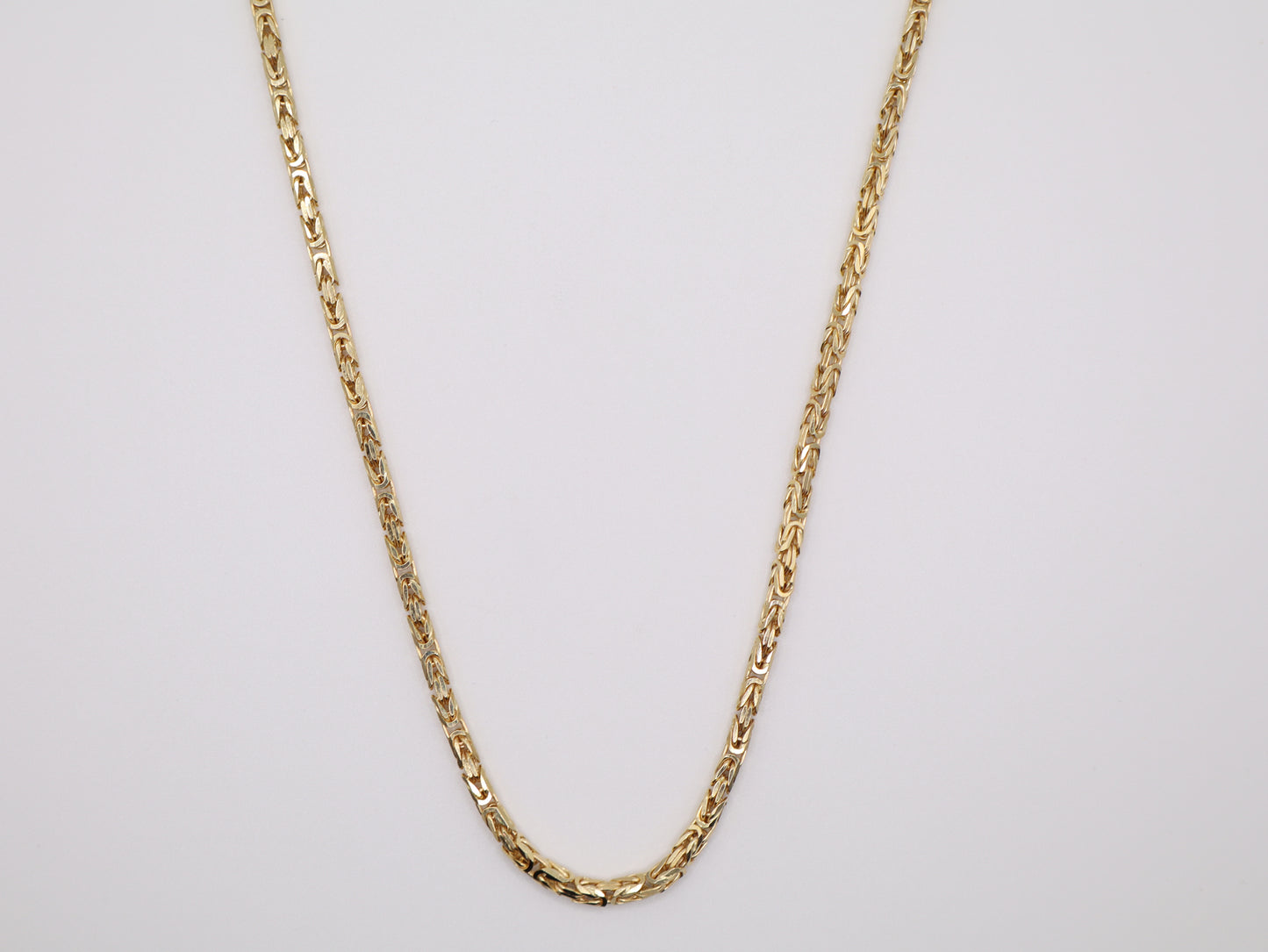 37.7g, 28in, 3mm Byzantine Chain
