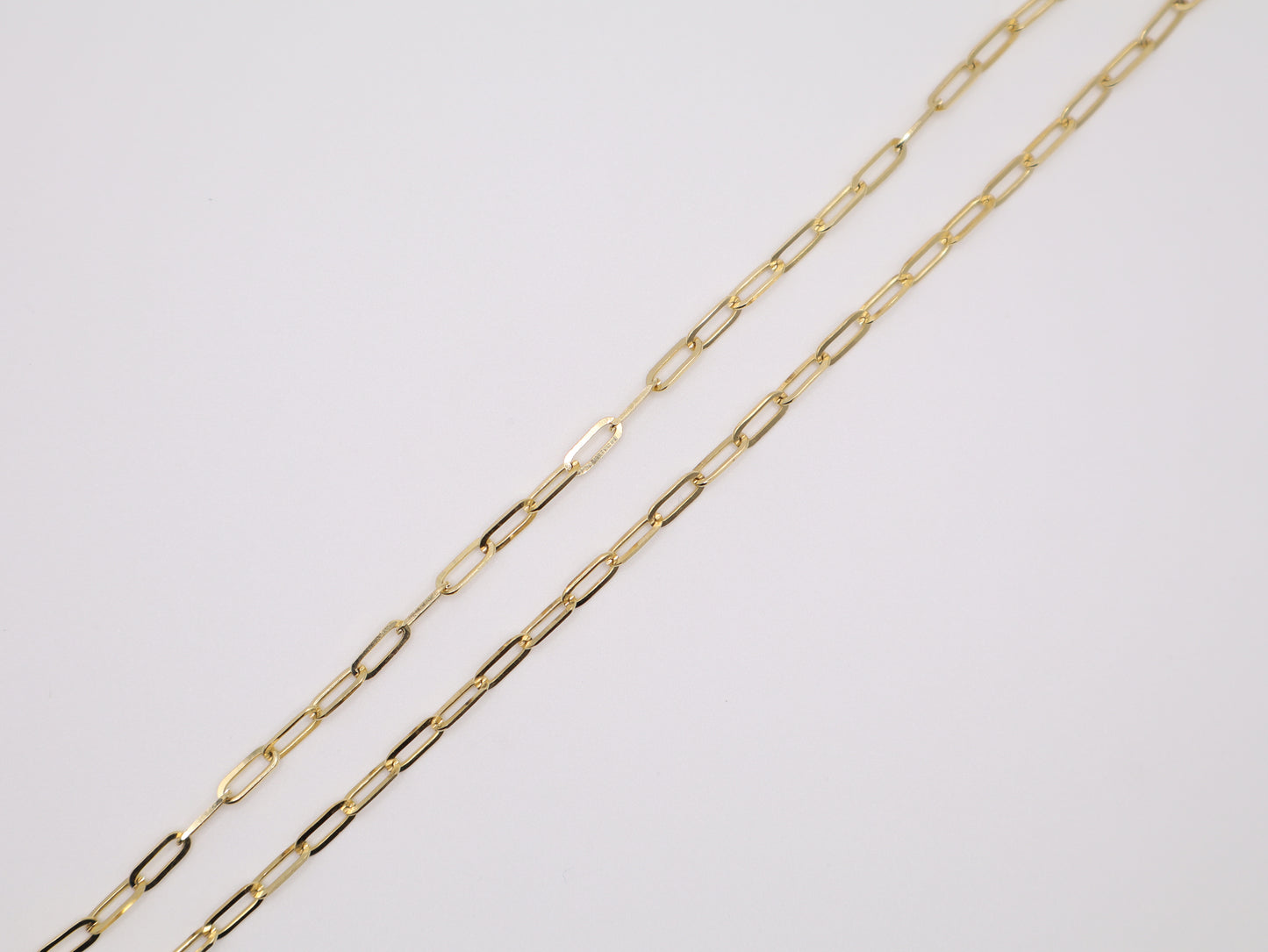 18in, 3.09mm Paperclip Necklace
