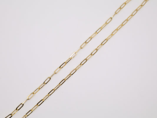 18in, 3.09mm Paperclip Necklace