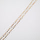 20" 4.8mm Figaro Tri-Color Diamond Cut Necklace