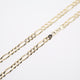 24" 6.9mm Figaro Necklace