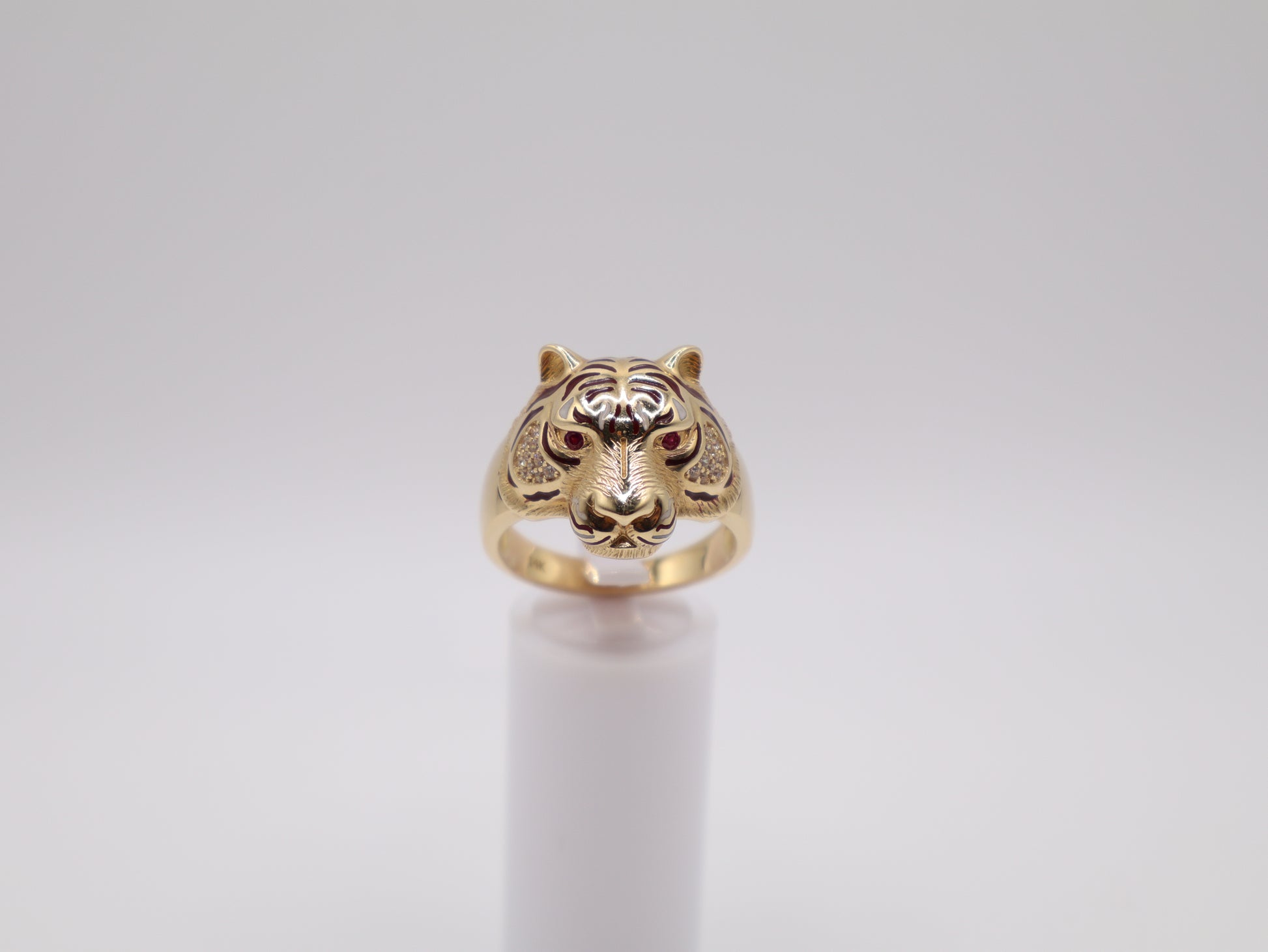 Size 12, 4.1mm, Tiger Ring