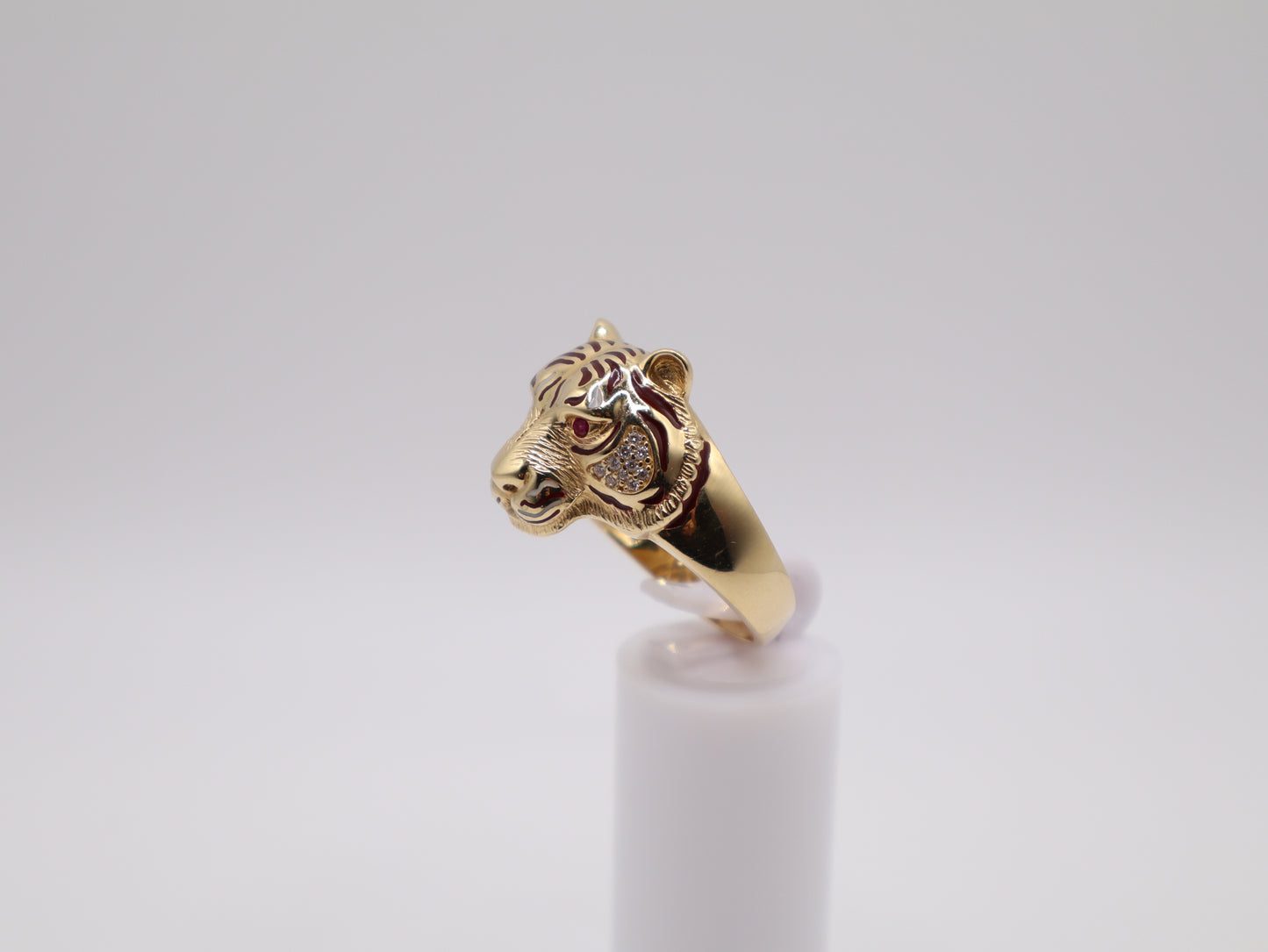 Size 12, 4.1mm, Tiger Ring