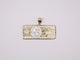 10.5g 1.75in, 1.59mm 100 Dollar Bill Charm