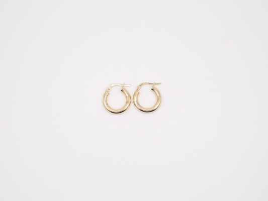 0.625" 3.05mm Hoop Earings