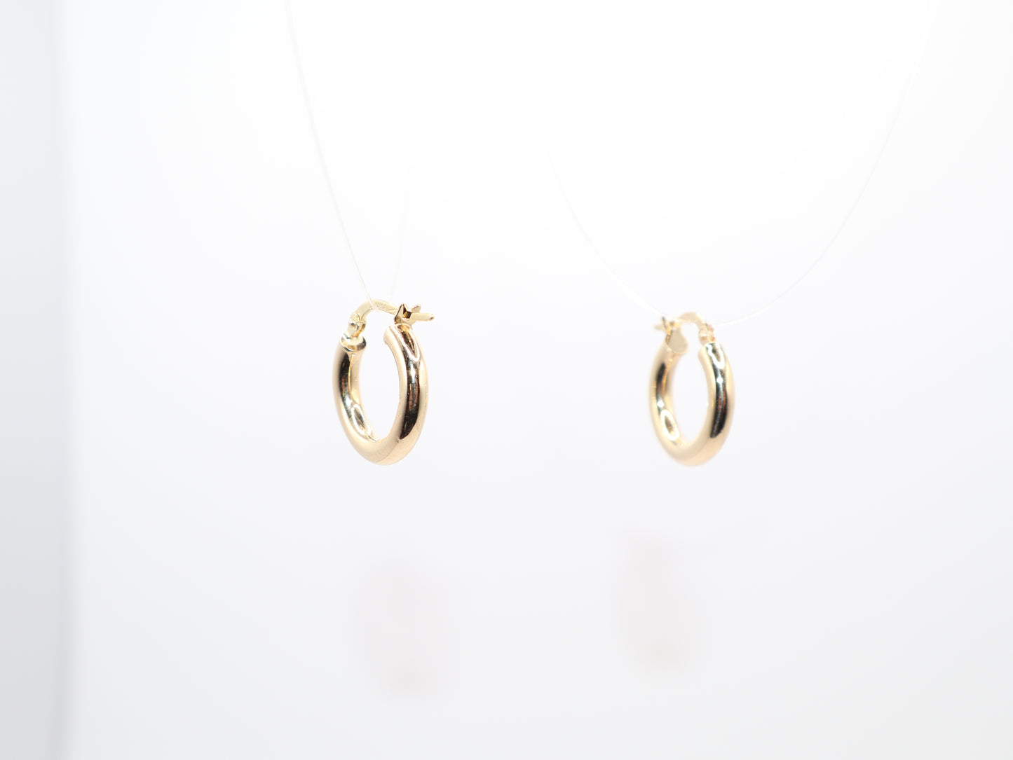 0.625" 3.05mm Hoop Earings