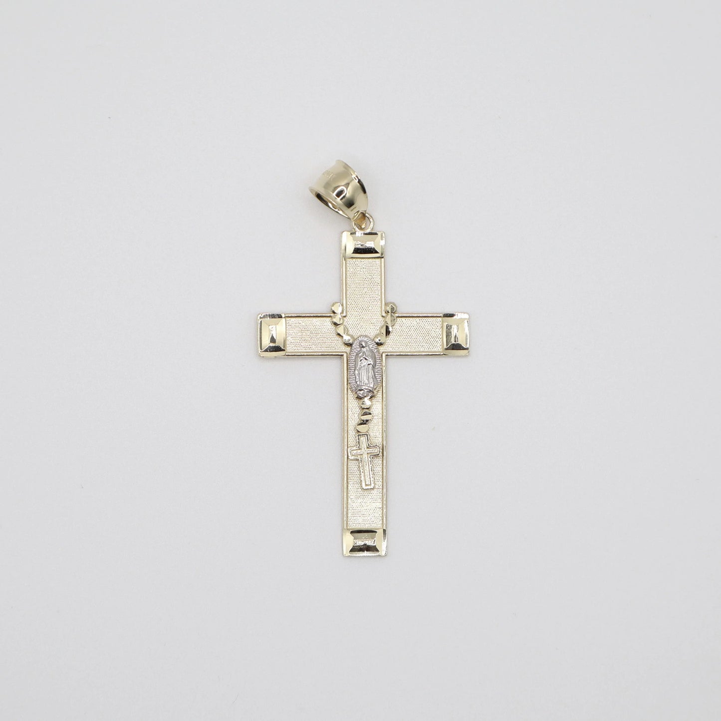 Cross wih Rosary Charm