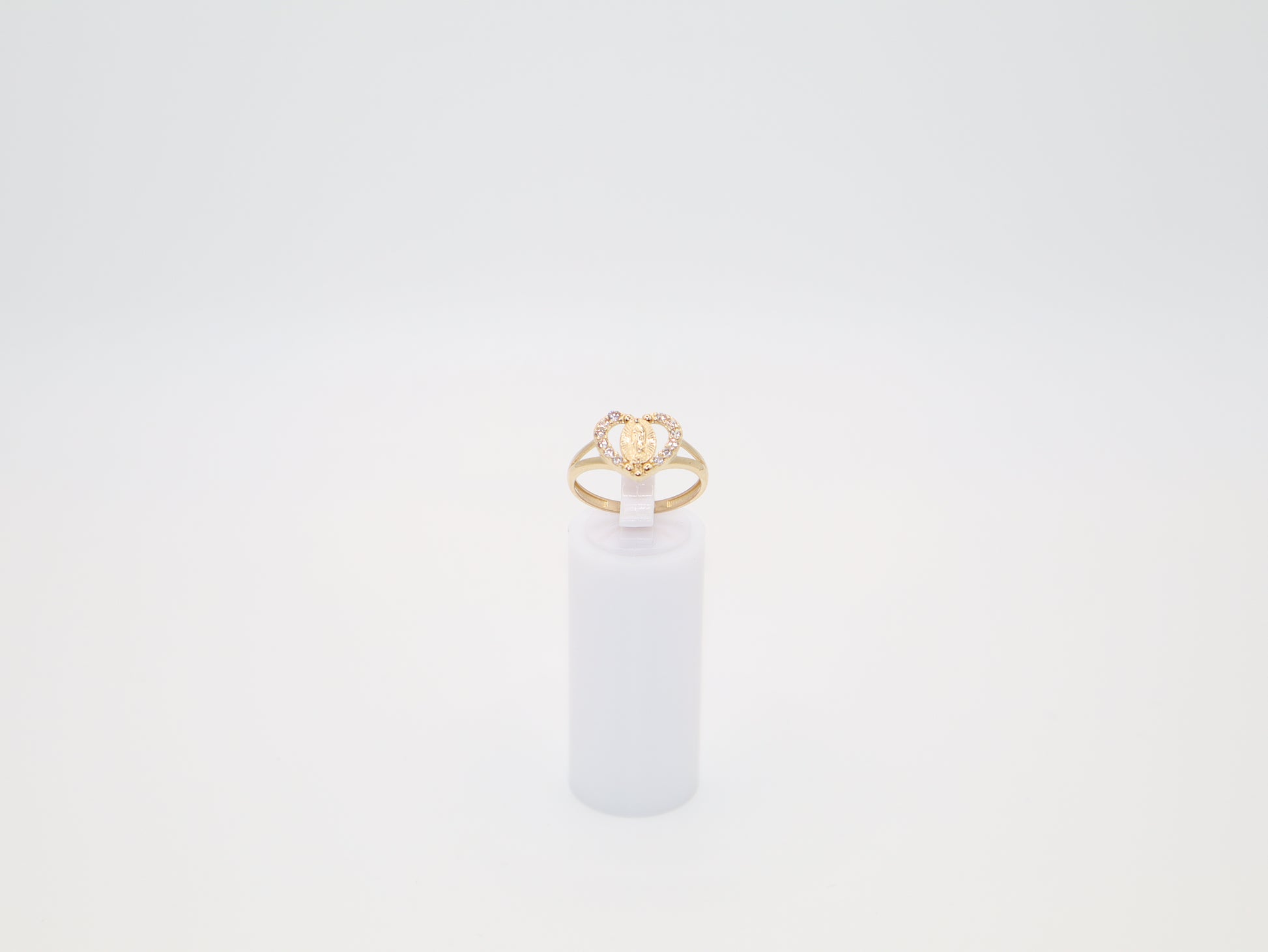 2g Size 7.75, 2.02mm Religious Ring