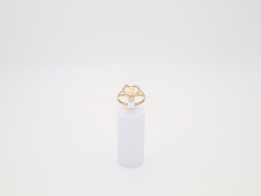 2g Size 7.75, 2.02mm Religious Ring