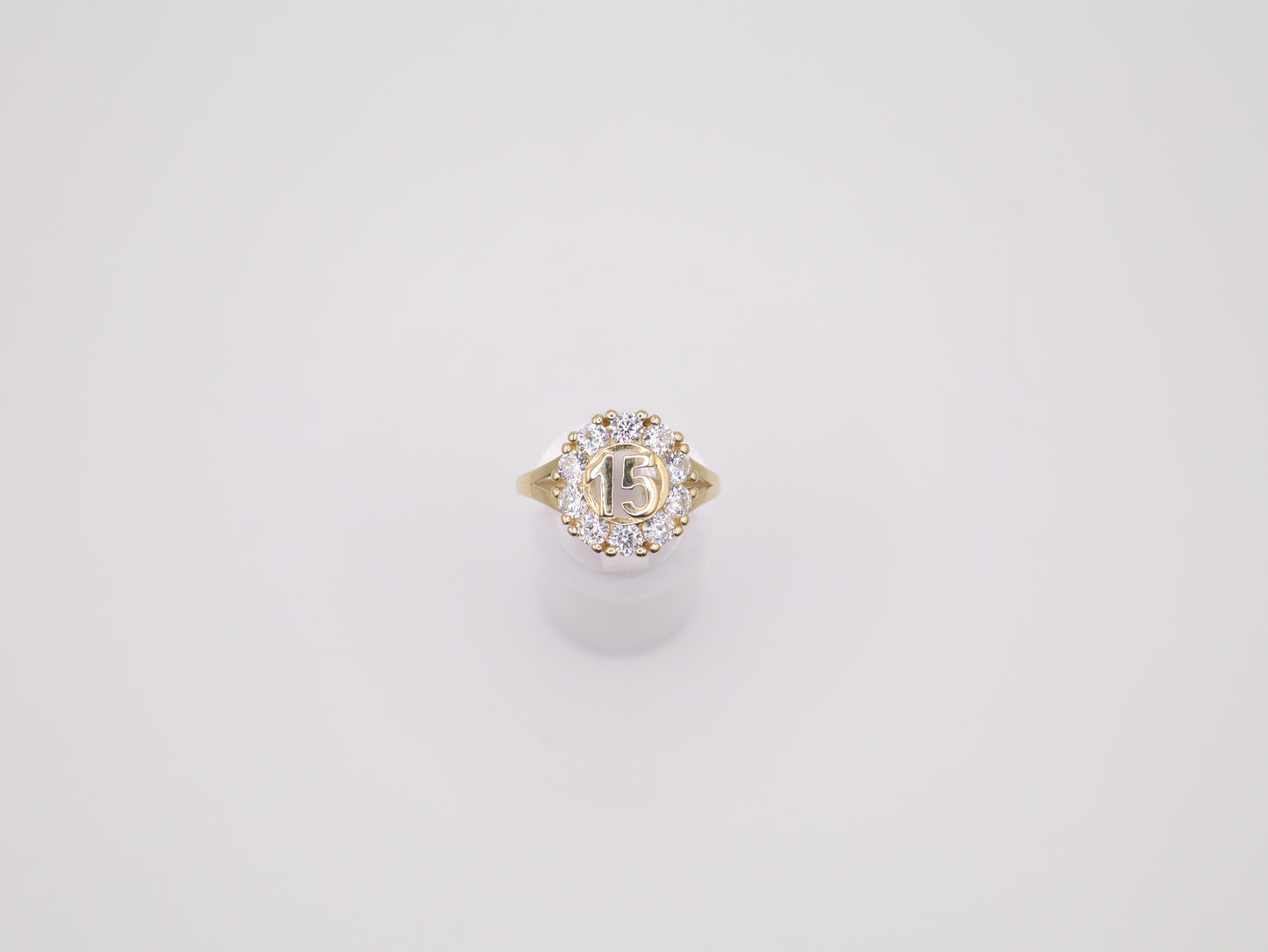 Size 8.25, 1.9mm, Quinceañera Ring