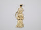 22.2g 3.81in, 30mm Saint Death Pendant