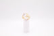 Size 10.5, 3.8mm White Stone Ring