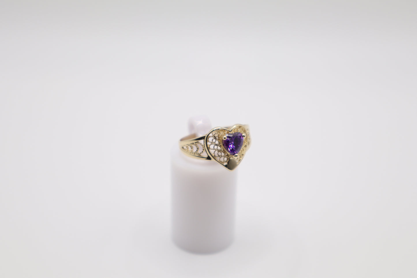 Size 9, 2.4mm Purple Ring