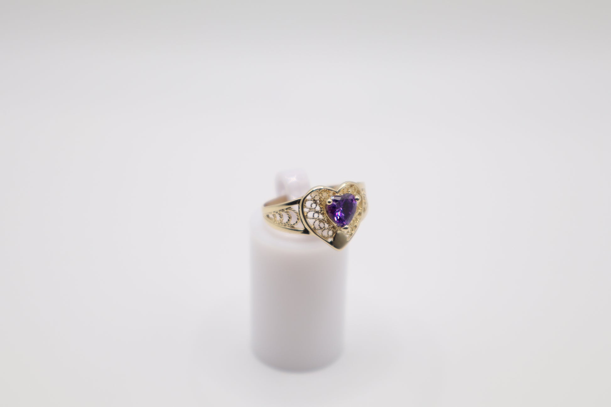 Size 9, 2.4mm Purple Ring