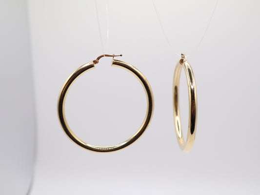 2" 4.05mm Hoop Earings