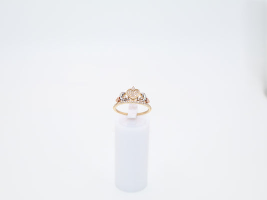 2.7g Size 8, 1.41mm Heart Ring
