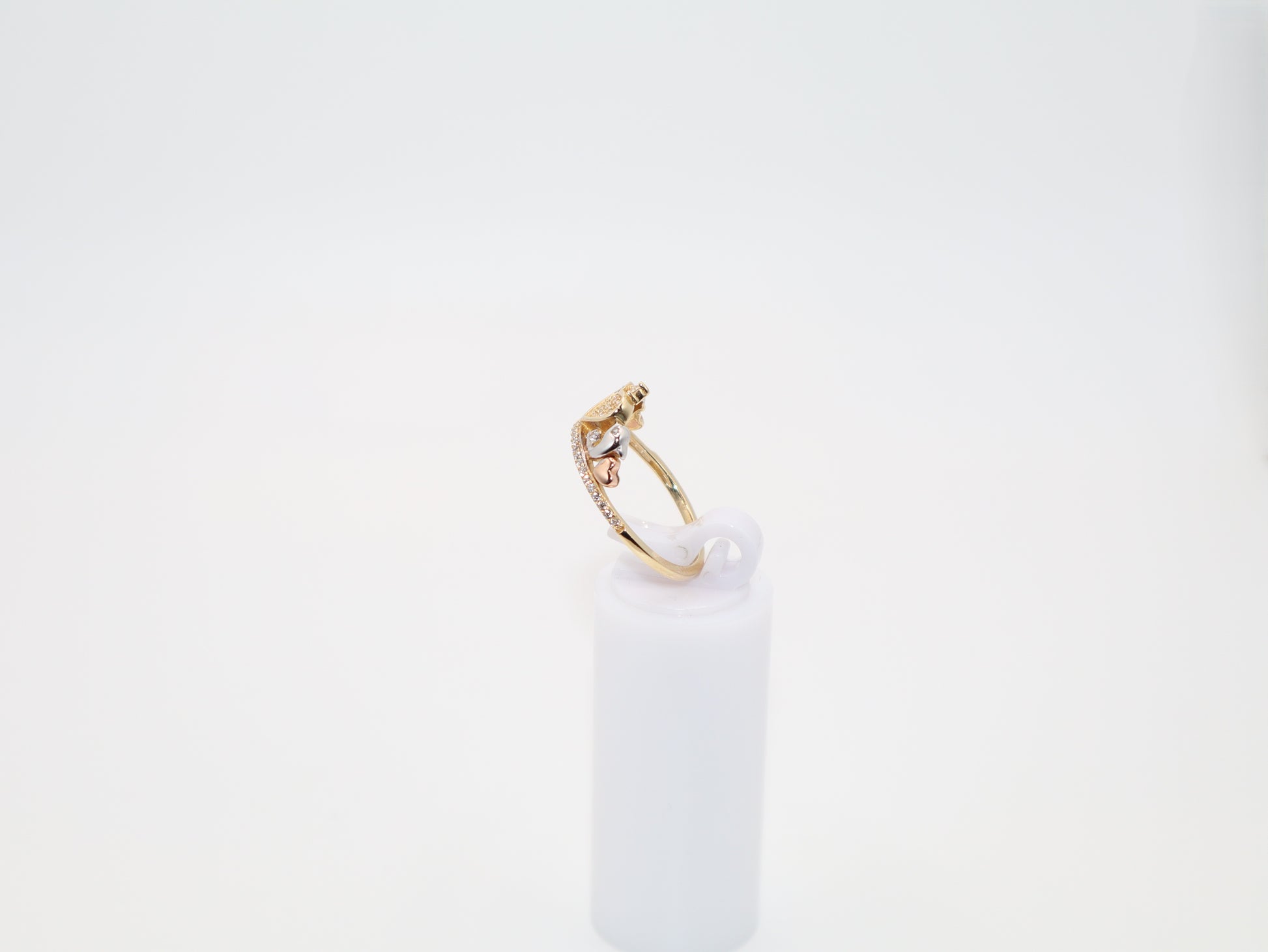 2.7g Size 8, 1.41mm Heart Ring