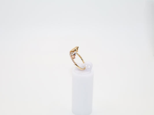 2.7g Size 8, 1.41mm Heart Ring