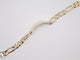 51.4g 8.5in, 11.25mm Figaro Bracelet