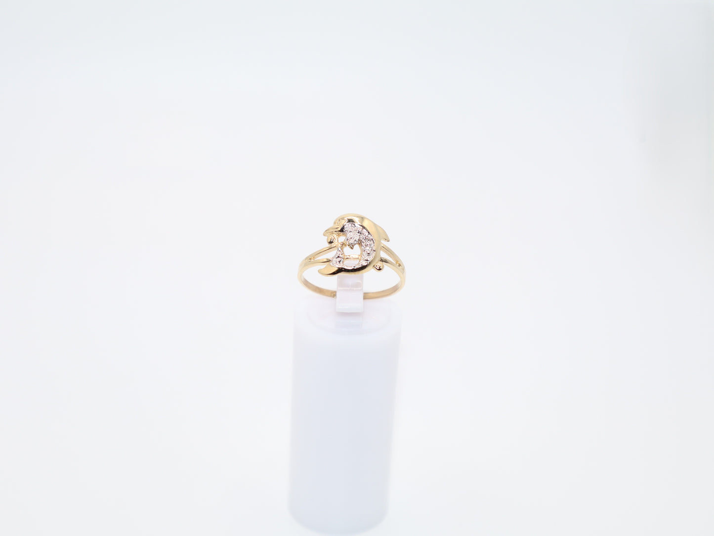 1.8g Size 7.25, 1.47mm Dolphin Ring
