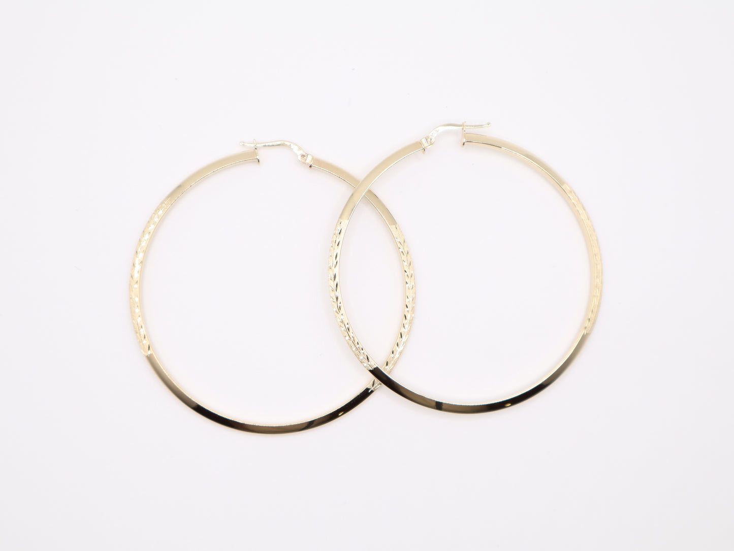 2.4" Hoop Earings