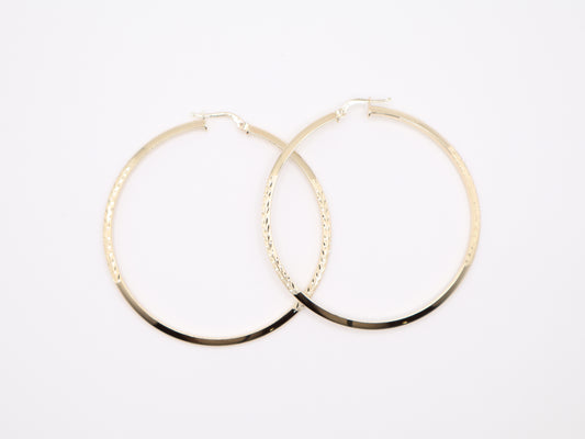 2.4" Hoop Earings