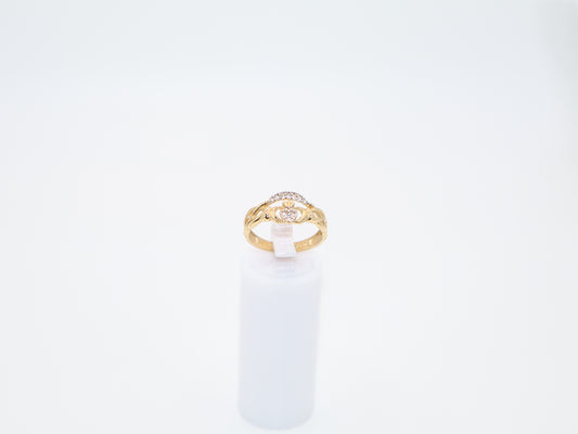 2.5g Size 6.5, 3.09mm Heart Ring