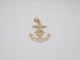 12.3g 2.62in, 44mm Christ on Anchor Pendant