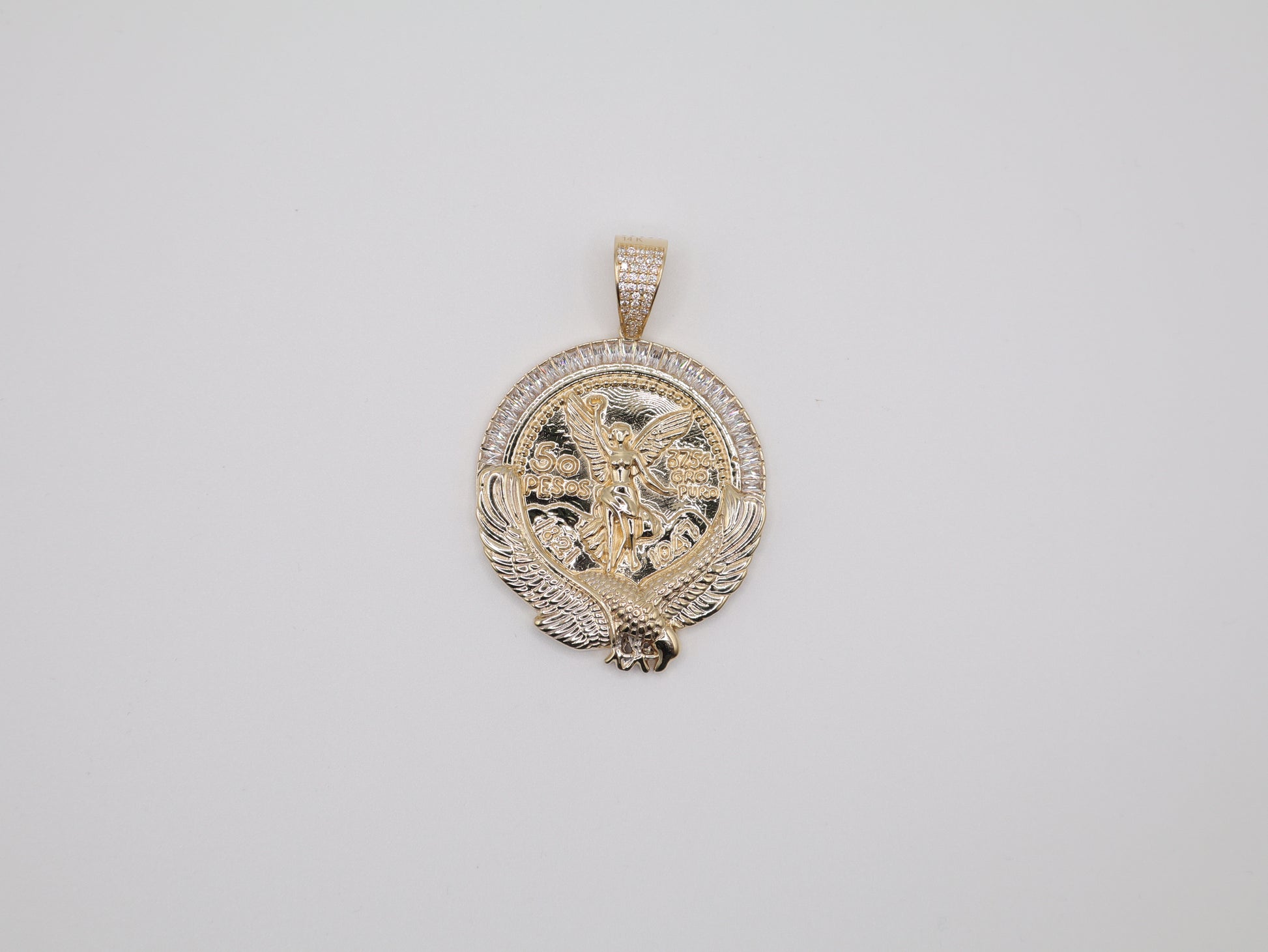 18.6g 2.25in, 38mm Mini Centenario Replica Pendant