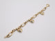 8.9g, 7in, 8.02mm Heart Bracelet