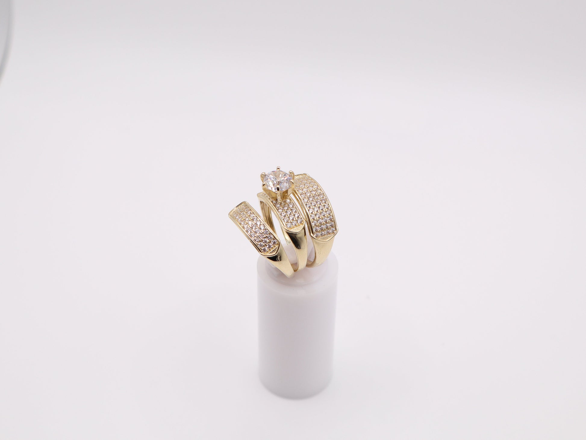 2.3mm Engagement Ring Set