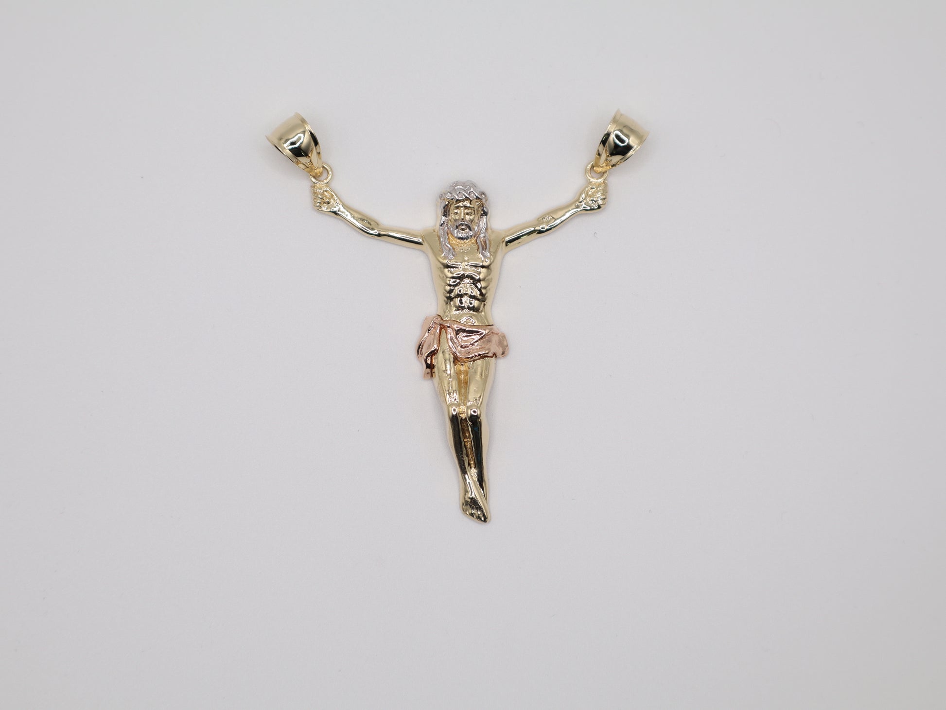13.5g 2.12in, 48mm Tri-Color Jesus Christ Pendant